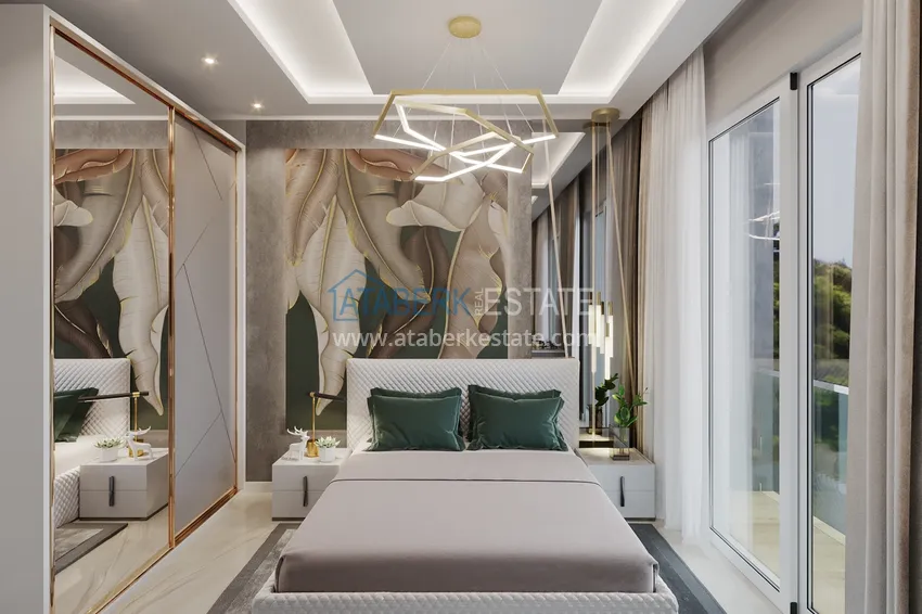 Приобрести Квартиры и пентхаус от инвестора в районе Демирташ в новом проекте жилого комплекса 10 