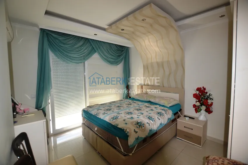 Приобрести Пентхаус в Алании район Кестель меблированный в комплексе ультра-люкс 10 