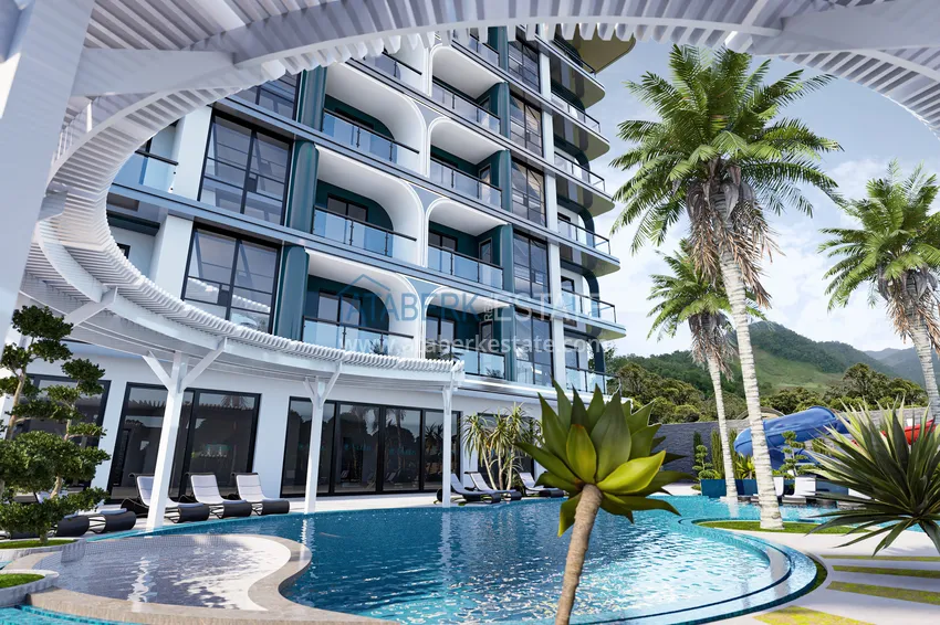 Квартиры и пентхаус от инвестора в районе Демирташ в комплексе на стадии строительства 11 