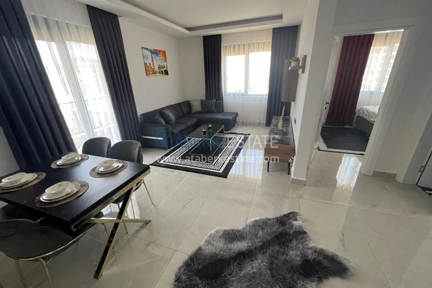 Приобрести Квартиры в Махмутларе двухкомнатные с видом на море и горы 3 