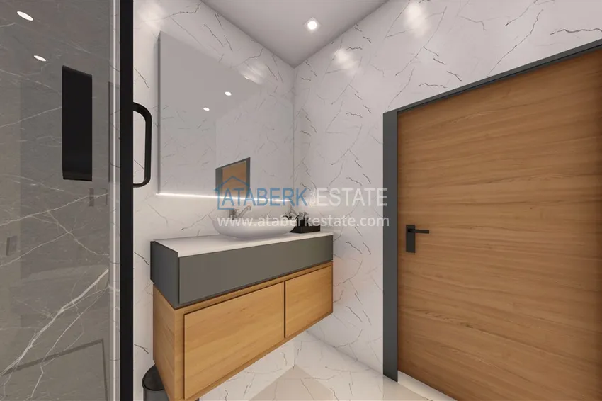 Приобрести Квартиры в Алании - район Оба от инвестора в строящемся комплексе 15 