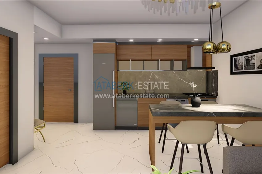 Приобрести Квартиры в Алании - район Оба от инвестора в строящемся комплексе 8 