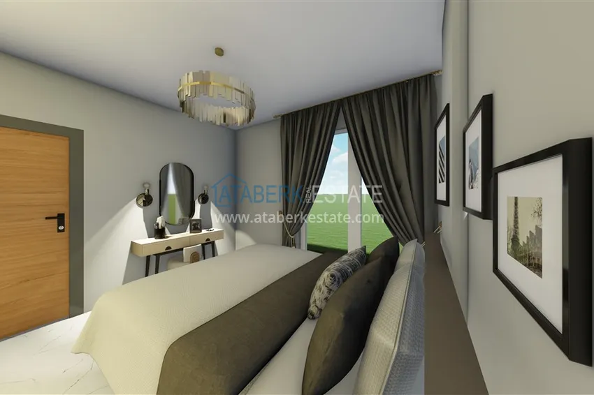 Приобрести Квартиры в Алании - район Оба от инвестора в строящемся комплексе 9 