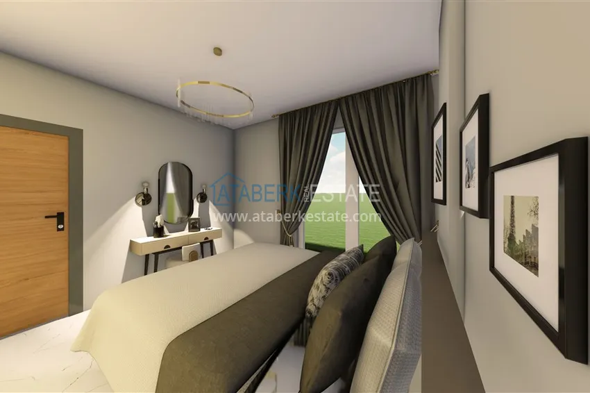 Приобрести Квартиры в Алании - район Оба от инвестора в строящемся комплексе 10 