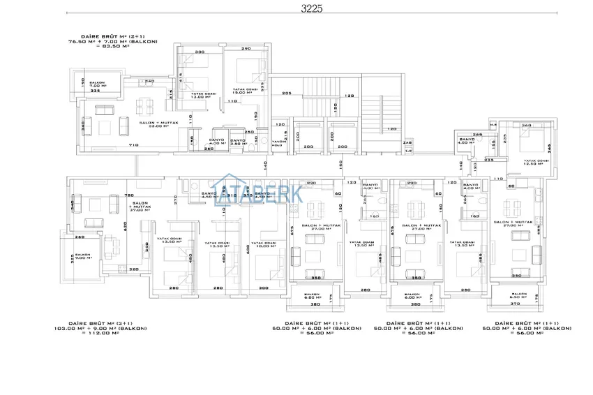 Купить дешево Квартиры в комплексе класса люкс в районе Окурджалар, Алания 5 