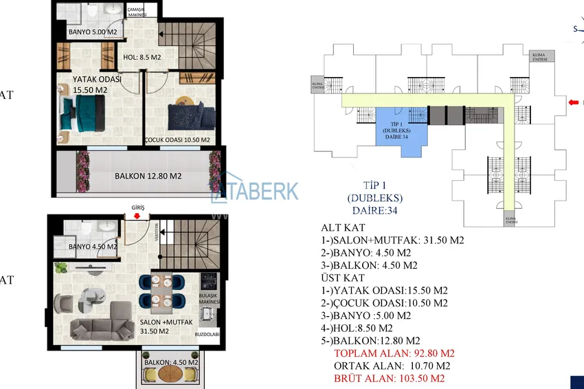 Купить дешево Квартиры в Алании - район Оба от инвестора в строящемся комплексе 6 