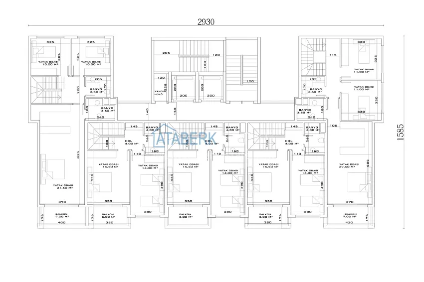 Купить дешево Квартиры в комплексе класса люкс в районе Окурджалар, Алания 7 