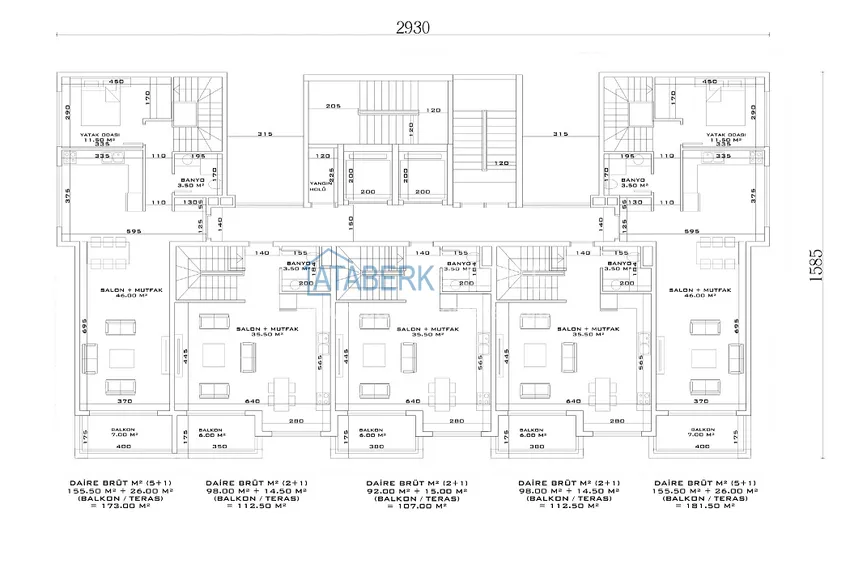 Купить дешево Квартиры в комплексе класса люкс в районе Окурджалар, Алания 8 