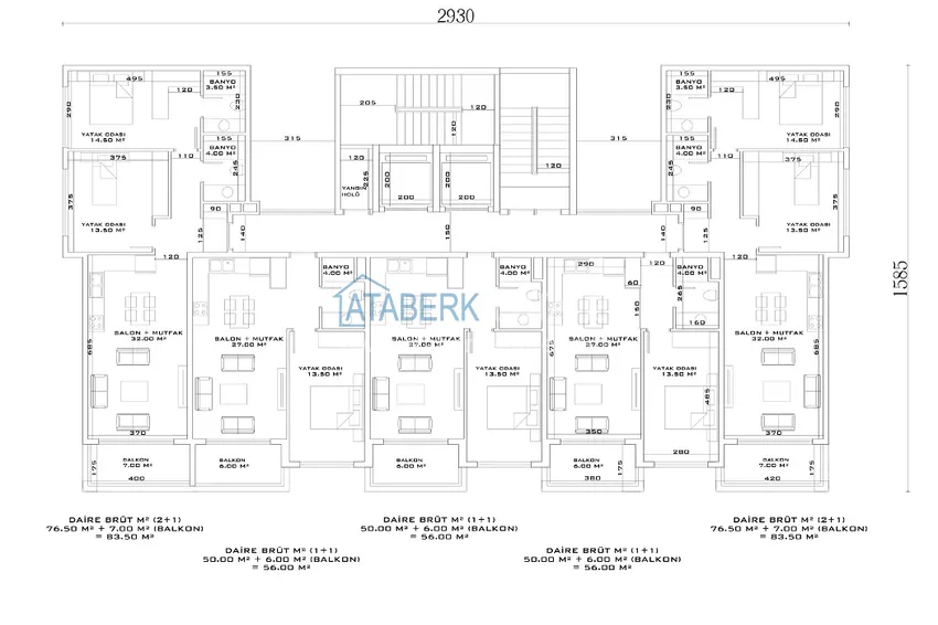 Купить дешево Квартиры в комплексе класса люкс в районе Окурджалар, Алания 10 