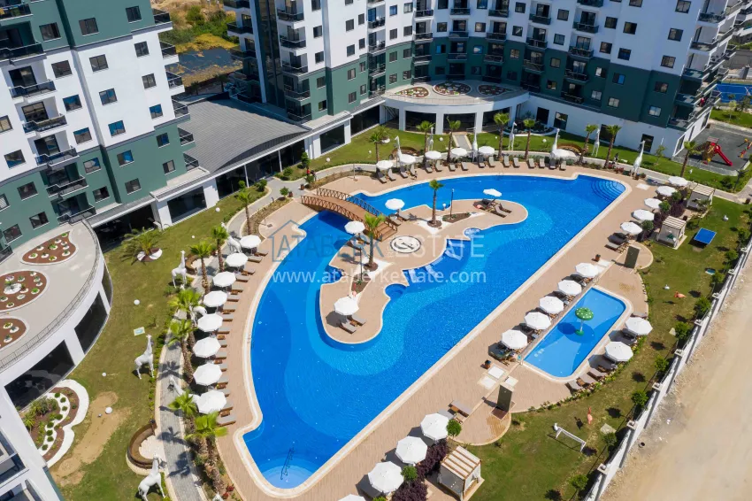 Пентхаус-дуплекс в Махмутларе меблированный с видом на море 3 