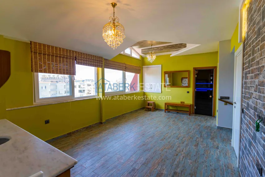 Приобрести Дуплекс меблированный с авторским ремонтом, личной сауной и видом на море  19 