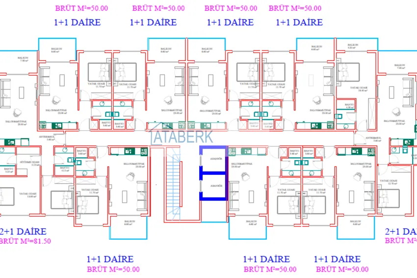 Купить дешево Новый эксклюзивный проект жилого комплекса в Алании – район Оба 9 