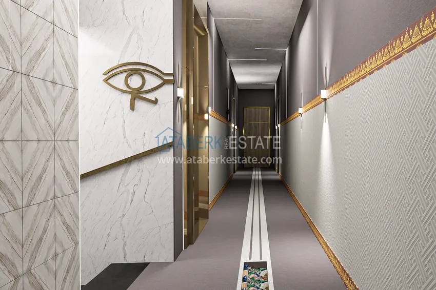 Пентхаус-дуплекс в Алании, район Махмутлар в комплексе на этапе строительства  17 