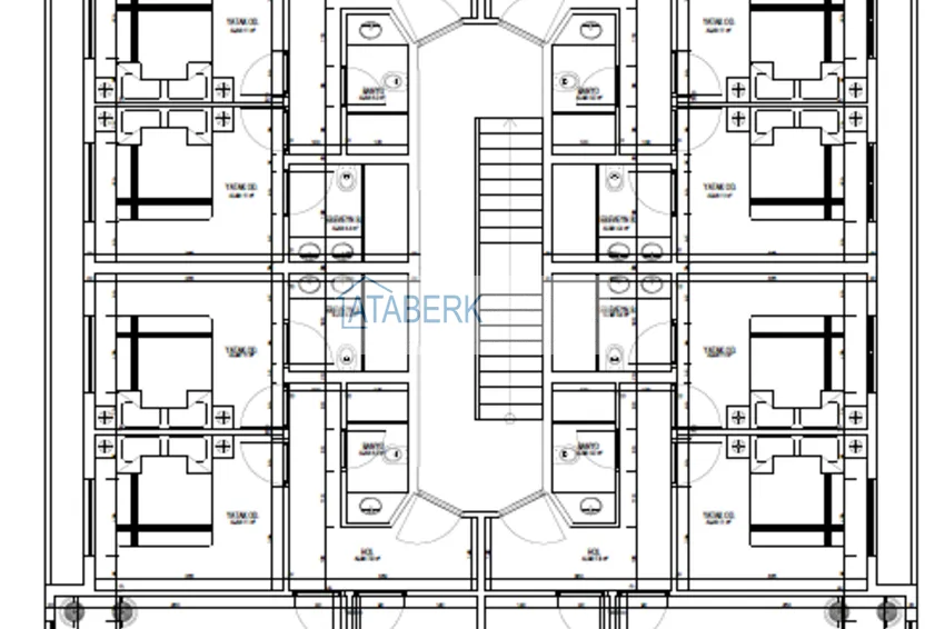 Купить дешево Элитный проект камерного комплекса в центре Алании – район пляжа Клеопатра 3