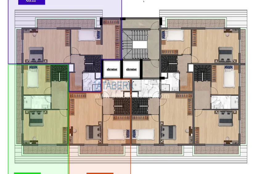 Купить дешево Новый инвестиционно-привлекательный проект в районе Махмутлар 1 
