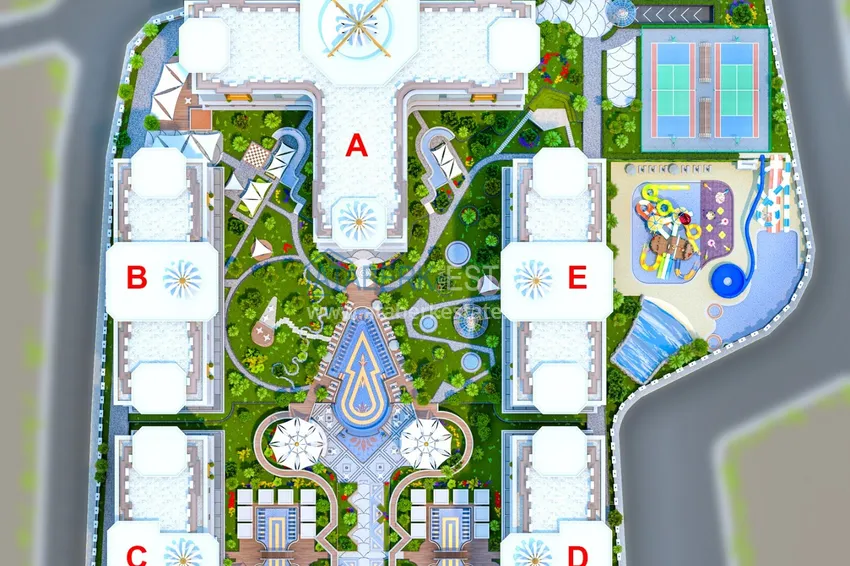 Купить дешево Квартира в Махмутларе от инвестора с мебелью в строящемся комплексе 1 