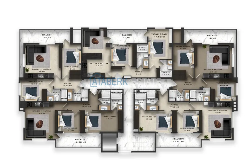 Купить дешево Новый инвестиционно-привлекательный проект бутик-комплекса в районе Кестель 4 