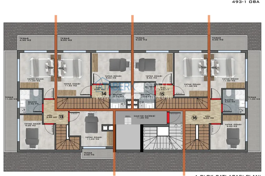 Купить дешево Новый проект комфортабельного жилого комплекса в Алании – район Оба 3