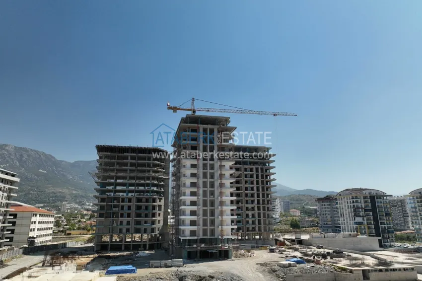 Квартира от инвестора в строящемся комплексе в Махмутларе 25 