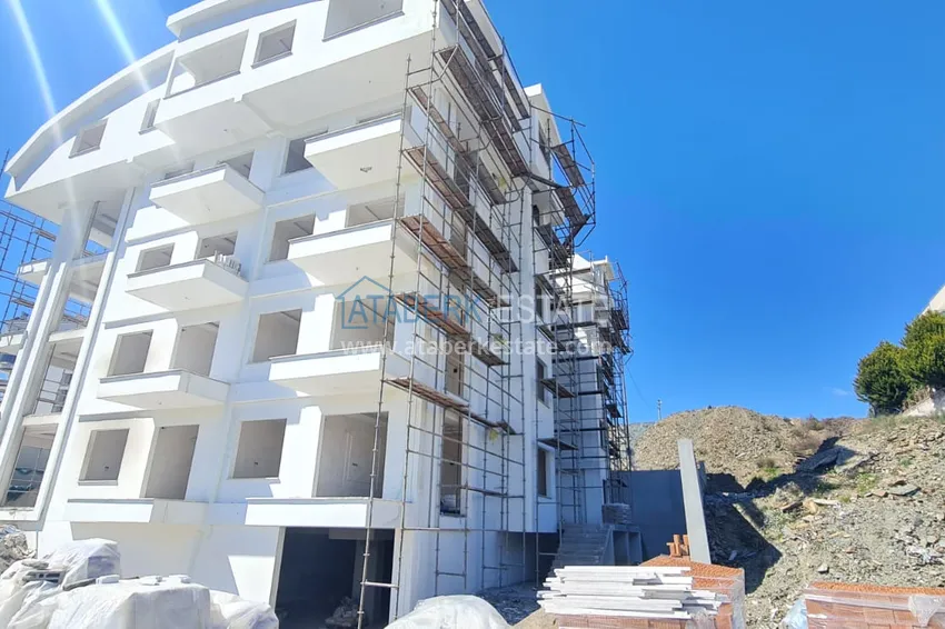 Квартиры в Махмутларе от инвестора в комплексе на завершающем этапе 3 