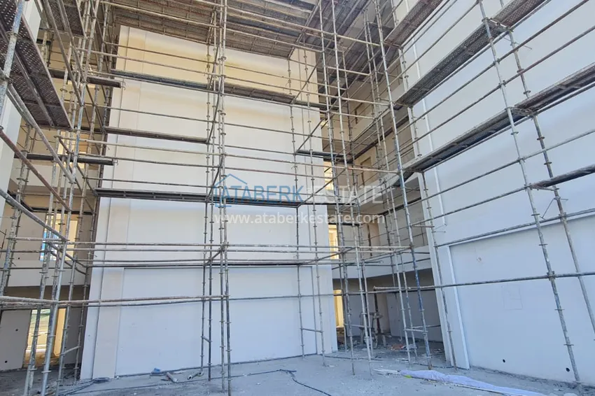 Квартиры в Махмутларе от инвестора в комплексе на завершающем этапе 6 