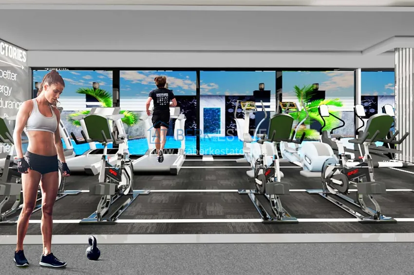 Квартира в центре Алании от инвестора, в новом строящемся комплексе 16 