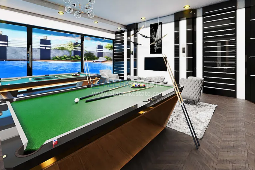 Квартира в центре Алании от инвестора, в новом строящемся комплексе 15 