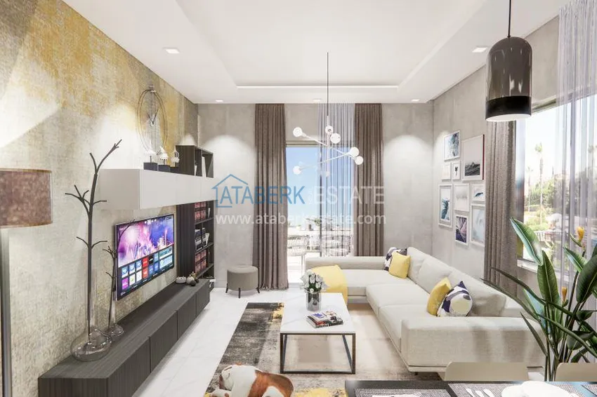 Приобрести Квартира в Махмутларе от инвестора в строящемся жилом комплексе по цене дешевле, чем от застройщика 14