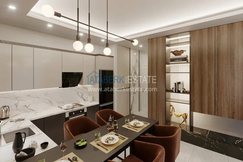 Приобрести Старт продаж! Квартиры в Алании район Оба – новый проект офф-плана! 4 