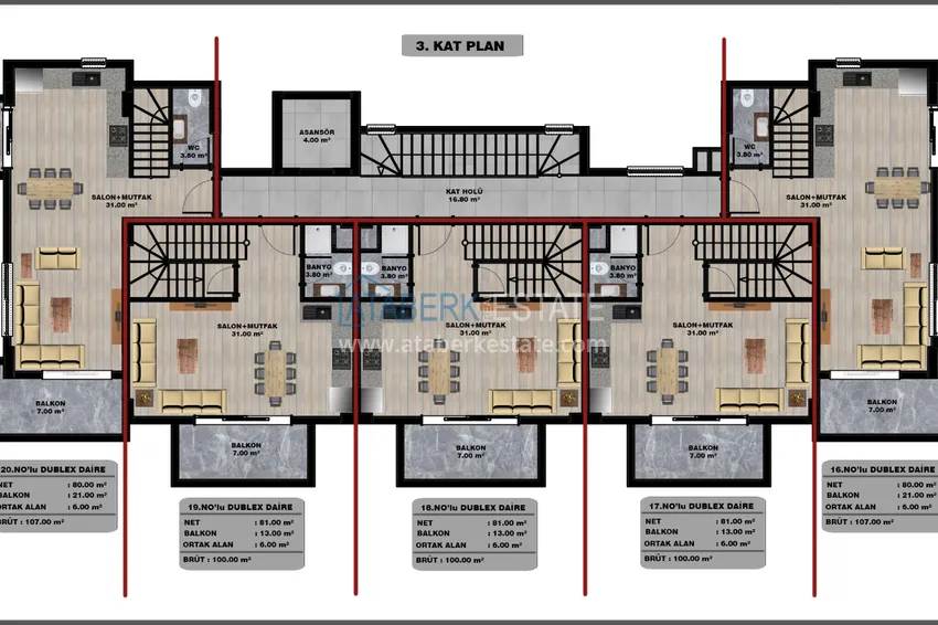 Купить дешево Старт продаж! Квартиры в Алании район Оба – новый проект офф-плана! 5 