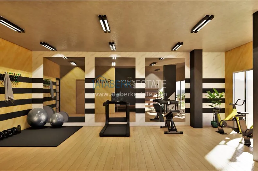 Новый проект жилого комплекса, в лесной зоне района Авсаллар - Алания 10 