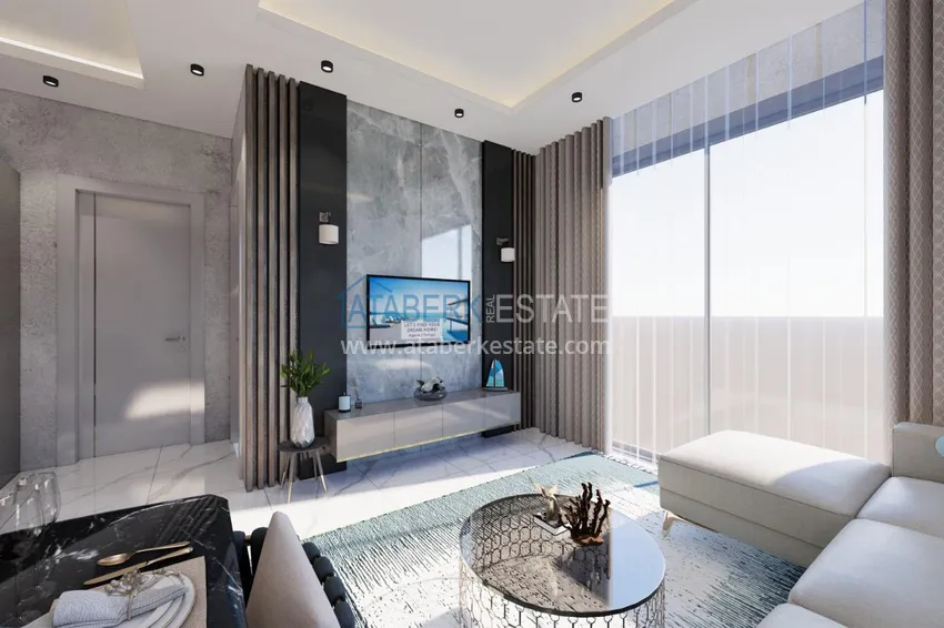 Приобрести Новый проект жилого комплекса, в лесной зоне района Авсаллар - Алания 7 