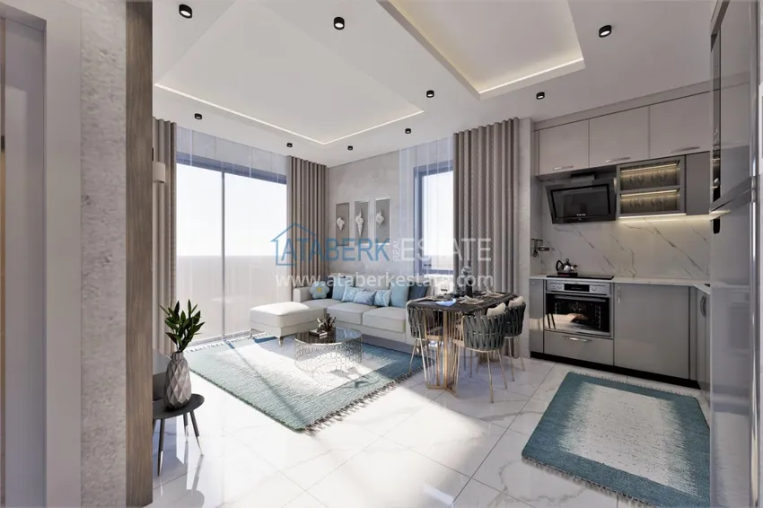 Приобрести Новый проект жилого комплекса, в лесной зоне района Авсаллар - Алания 12 