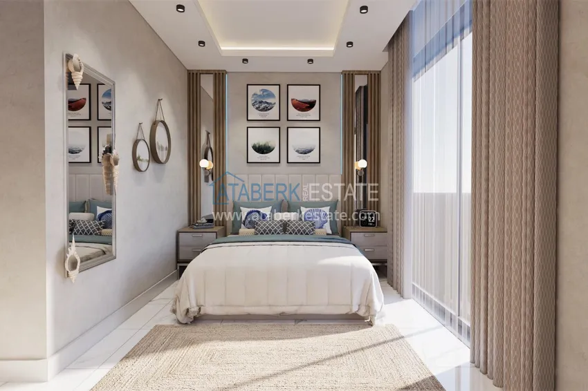 Приобрести Новый проект жилого комплекса, в лесной зоне района Авсаллар - Алания 14 