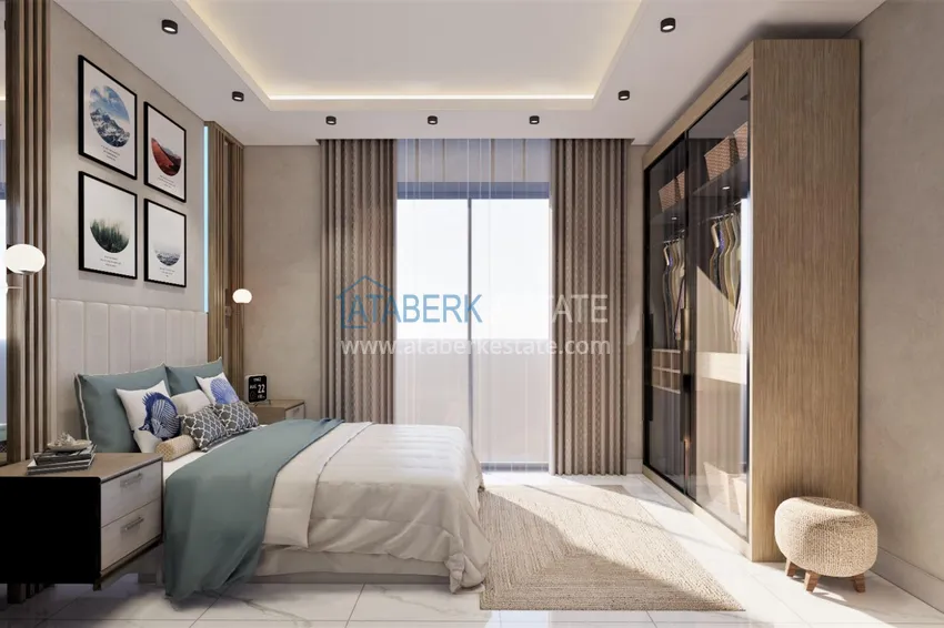 Приобрести Новый проект жилого комплекса, в лесной зоне района Авсаллар - Алания 16 