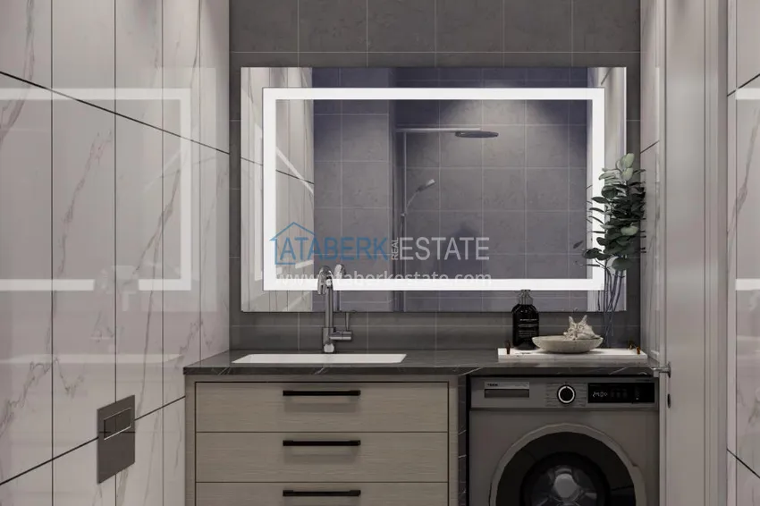 Приобрести Новый проект жилого комплекса, в лесной зоне района Авсаллар - Алания 18 