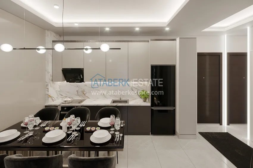 Приобрести Новый инвестиционный проект жилого комплекса в Алании - район Тосмур 9 