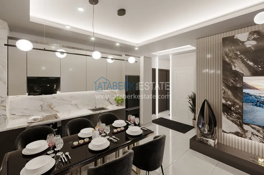 Приобрести Квартира 2+1 в Алании - район Тосмур, от собственника в новом комплексе 12