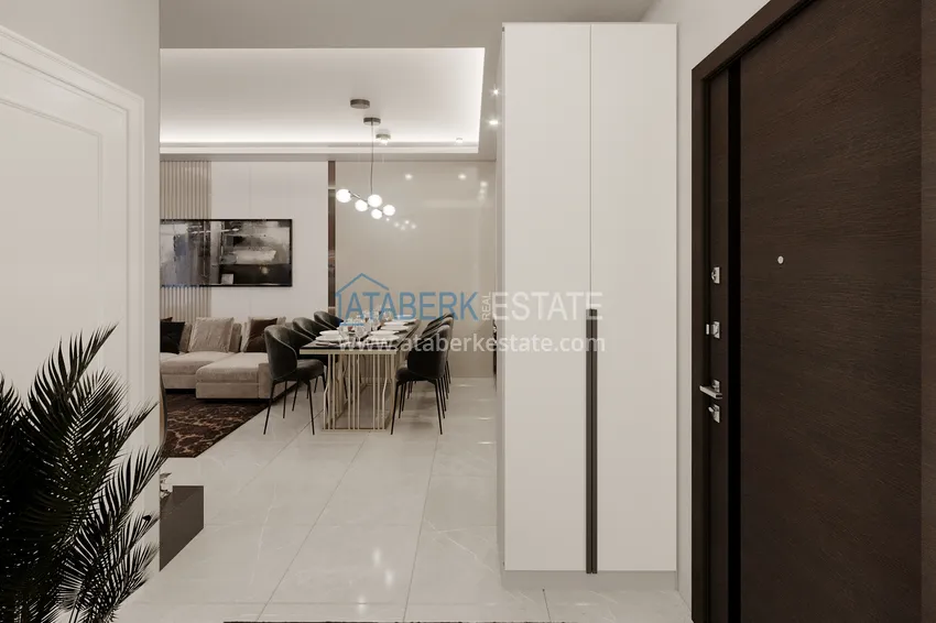 Приобрести Новый инвестиционный проект жилого комплекса в Алании - район Тосмур 13 