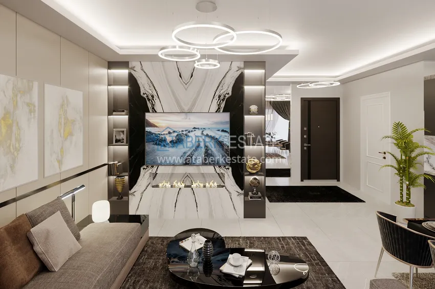 Приобрести Новый инвестиционный проект жилого комплекса в Алании - район Тосмур 23 