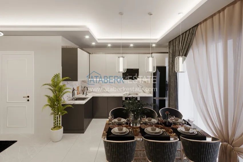 Приобрести Квартира 2+1 в Алании - район Тосмур, от собственника в новом комплексе 24