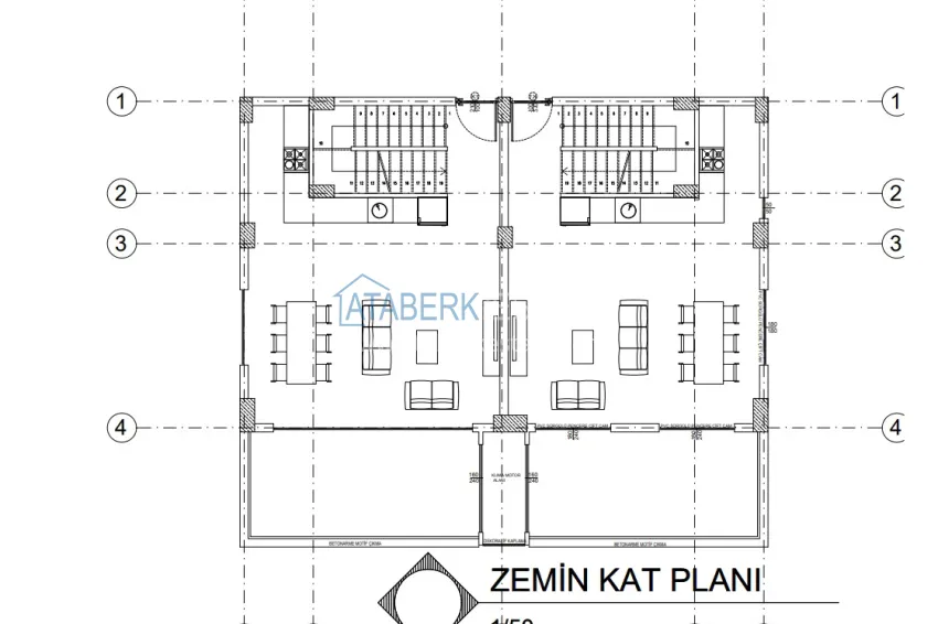 Купить дешево Вилла в Алании, район Тепе – триплекс на два хозяина с панорамным видом  8 
