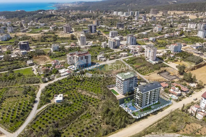 Новый проект жилого комплекса в Алании – район Авсаллар 4