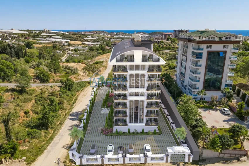 Новый проект жилого комплекса в Алании – район Авсаллар 5