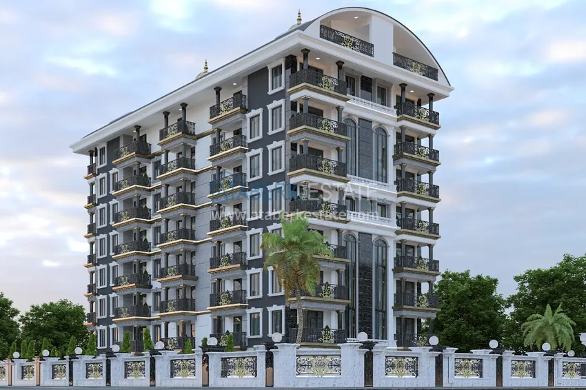 Новый проект жилого комплекса в Алании – район Авсаллар 1