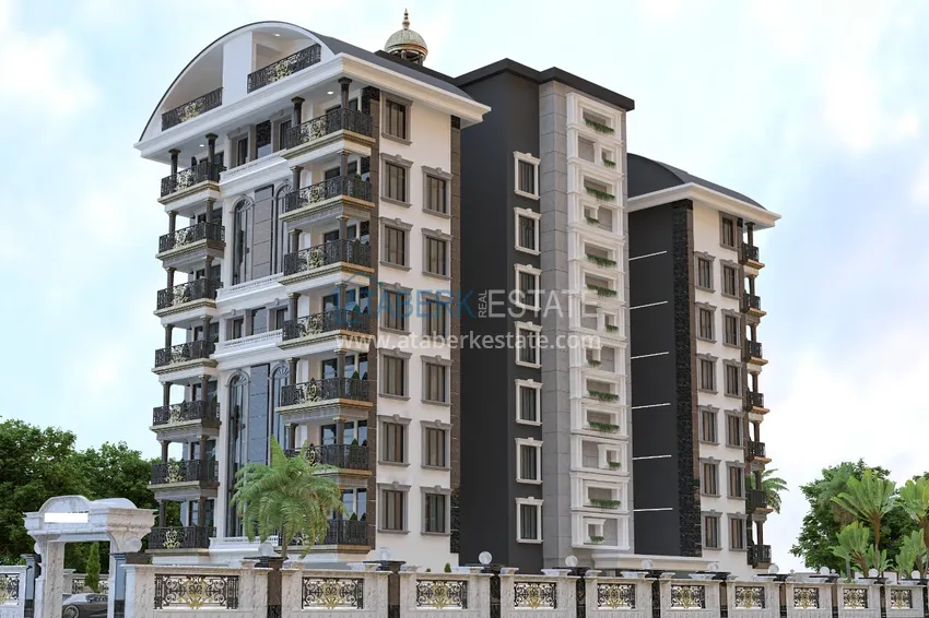 Новый проект жилого комплекса в Алании – район Авсаллар 15