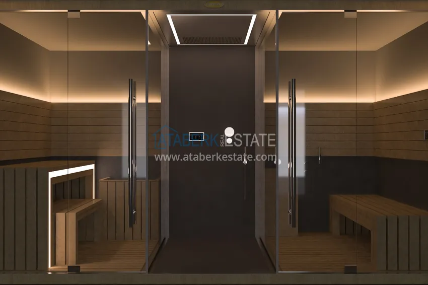 Новый проект жилого комплекса в Алании – район Авсаллар 18