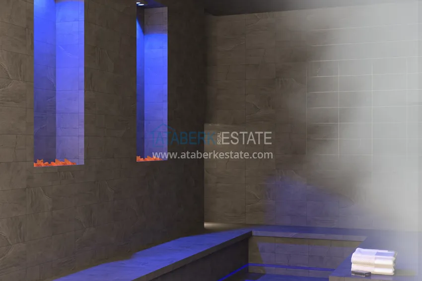 Новый проект жилого комплекса в Алании – район Авсаллар 19