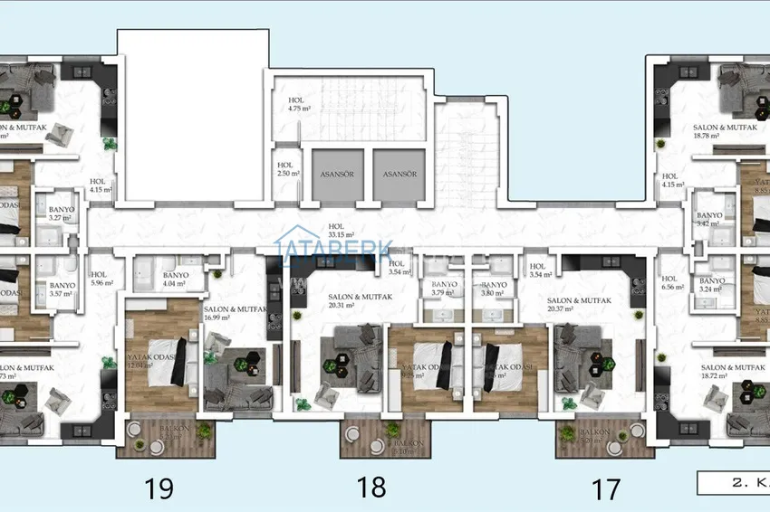 Купить дешево Новый проект жилого комплекса в Алании – район Авсаллар 8