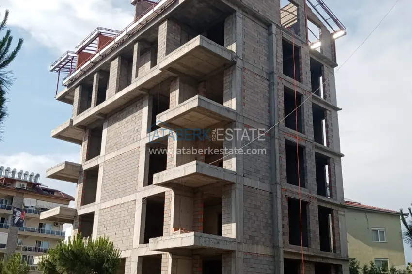 Новый проект жилой комплекс в Газипаше на этапе строительства 5 